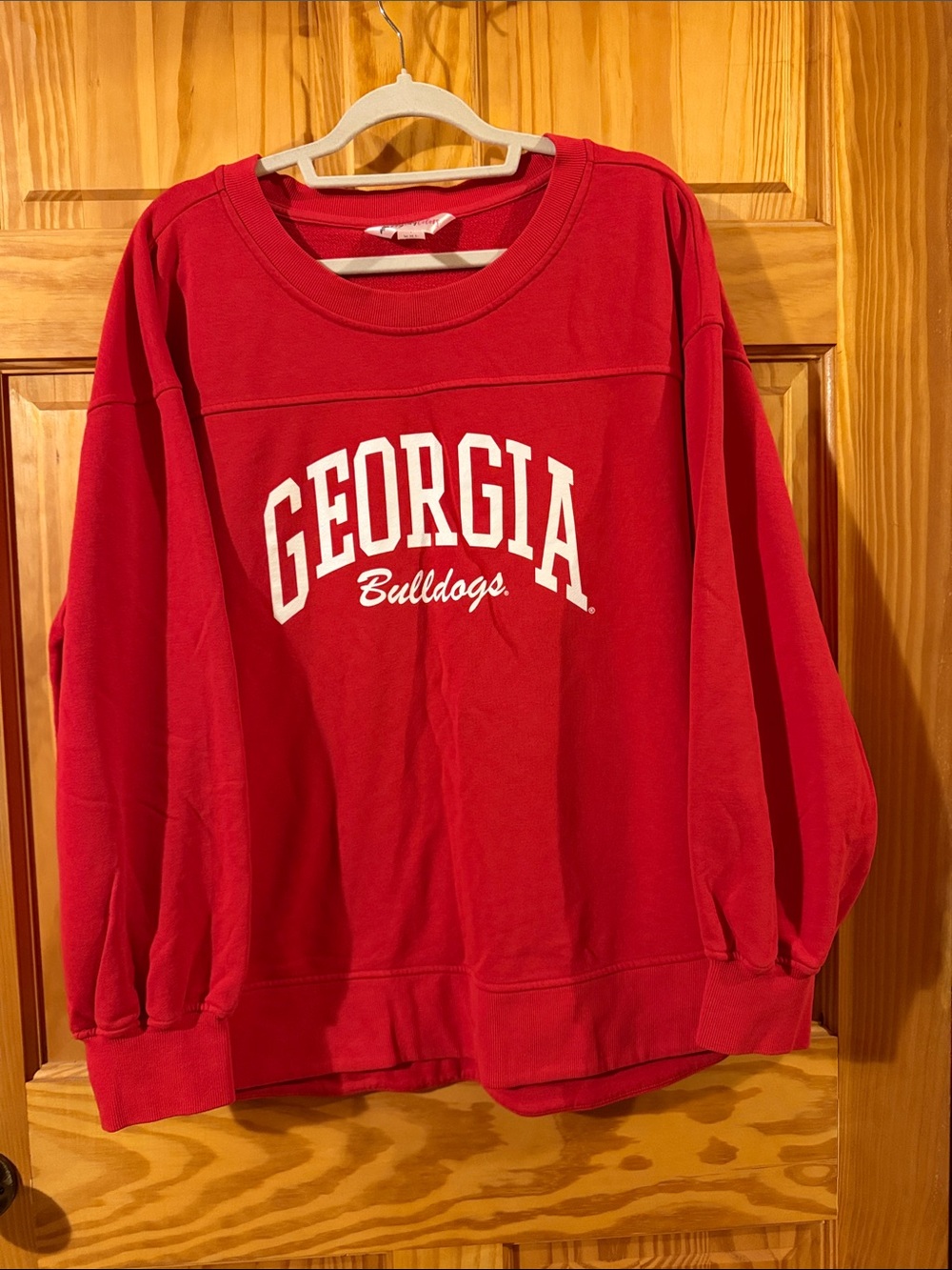Georgia Bulldogs Red Sweatshirt Size XXL - NWOT